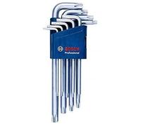 Bosch Professional - Set de 9 clés mâles pour vis Torx