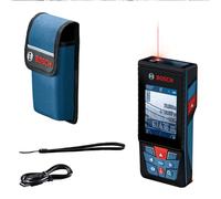 Bosch Professional télémètre Laser GLM 150-27 C (caméra intégrée, Batterie 3,6 V intégrée, portée : Jusqu’à 150 m, Robuste, IP54, ± 1,5 mm*, dragonne, Housse)