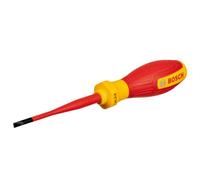 Bosch Professional tournevis VDE plat de 3,5x75 (certifié jusqu'à 1 000 V, isolé avec du polypropylène (PP) et un élastomère thermoplastique (TPE))