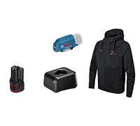 Bosch Veste chauffante GHH 12+18V XA, GBA 12V 2,0Ah et chargeur, Taille L