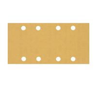 Bosch Professional Zubehör, Abrasifs, Papier abrasif Expert C470 avec 8 trous pour ponceuses vibrantes, 93 x 186 mm, G 120, 50 pcs. (120)