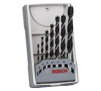 Bosch Professional Zubehör, Foret, Kit de mèches hélicoïdales à bois PRO Wood. 7 pièces. (10 mm, 3 mm, 4 mm, 5 mm, 6 mm, 7 mm, 8 mm)