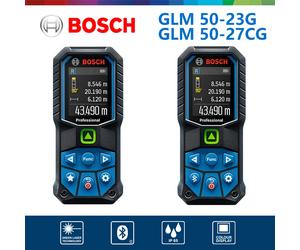 Bosch professionnel 50M télémètre Laser à lumière verte ergonomique GLM 50-23G sans Bluetooth GLM50-27CG avec Bluetooth GLM 50-23G
