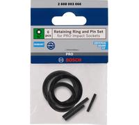 BOSCH Retaining Ring and Pin Set for PRO Impact Socket, 1/2", 6 pces 2608003066