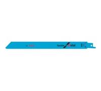 Bosch Lames de scie sabre S 1122 BF 225x19x0,9 mm Flexible pour métal Lot de 100 pièces