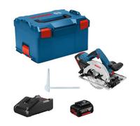 Bosch Scie circulaire à batterie Bosch GKS 18V-57 G avec 2 x 4,0 Ah batteries Li-Ion L-BOXX Quantité:1