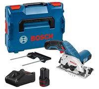Bosch Scie circulaire sans fil GKS 12V-26 Professional, avec 2 batteries 3,0 Ah, L-BOXX - 06016A1005