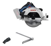 Bosch Scie circulaire sans fil GKS 18V-68-2 PRO avec guide d'onglet et lame