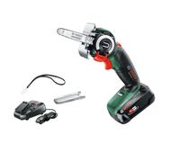 Bosch - Scie d'élagage sans fil 18V 2,5 cm, 1x batterie 2,5 Ah Li-Ion, chargeur 06033D5101
