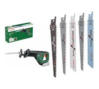 Bosch scie sabre sans fil AdvancedRecip 18 (sans batterie, système 18 V, dans carton) & Lot de 5 lames F016800307 pour élagueur Keo