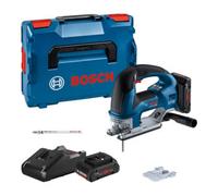 Bosch Scie sauteuse sans fil Bosch GST 18V-155 BC, 2 batteries ProCORE18V 4.0Ah, chargeur et L-BOXX Quantité:1
