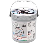 BOSCH Seau 100 disques à tronçonner métal 125x1 mm - 2608626116