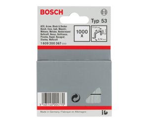 Bosch Serre-fils fin Bosch type 53 11,4 x 0,74 x 12 mm Quantité:1000