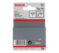 Bosch Serre-fils fin Bosch type 59 10,6 x 0,72 x 6 mm Quantité:1000