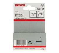 Bosch Serre-fils plats Bosch type 51 10 x 1 x 8 mm Quantité:1000
