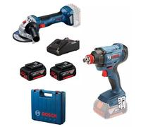 Bosch.set 18V Gdx 180-Li + Gws 180 2X4,0Ah ...