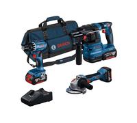 Bosch - Set 7 outils sans fil, batteries et chargeur 0615A5007L