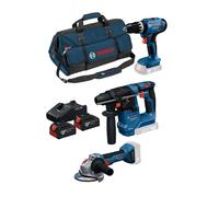 Bosch - Set 7 outils sans fil, batteries et chargeur 0615A500AG