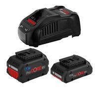 Bosch - Set chargeur 8A, 1 batterie 18 V ProCORE 4,0 Ah et 1 batterie 18 V ProCORE 5,5 Ah 1600A0214A