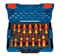 Bosch - Set de 14 tournevis et testeur isolants 1600A02NF9