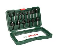 Bosch Set de 15 fraises au carbure (queue 8 mm) Quantité:1