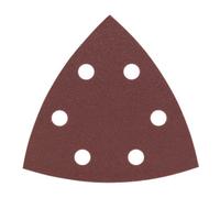 Bosch Feuilles abrasives Delta – grain 120, perforées, bande auto-agrippante 93 mm – 25 pièces