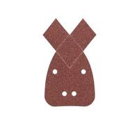 Bosch Set de 25 feuilles abrasives pour ponceuse multi, 10 x 80, 10 x 120, 5 x 180 - 2607017113