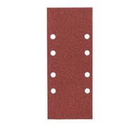 Bosch Papier abrasif perforé pour ponceuse vibrante 2607017099 Grain 80 230x93 mm 25 pièces