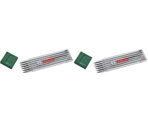 Bosch Set de 6 mines graphites HB (acces. marqueur pr trous profonds ; HB ; 2,8 mm ; étui rang.) (Lot de 2)