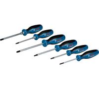 Lot de 6 tournevis SL/PH/PZ/TX - BOSCH 1600A02CV3