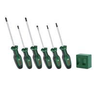Bosch Set de tournevis haute performance 6 pièces 1600A02W7L acier S2 magnétiseur