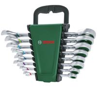 Set de 8 clés mixtes à cliquet - BOSCH - 1600A027PS