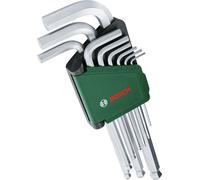 BOSCH Set de 9 clés a six pans 1600A032V1