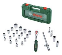 Bosch "Set de cliquet 1/2"" avec douilles, 26 pièces, Clés mixtes à cliquet"