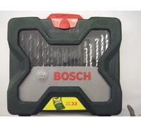Bosch Set De Forets HSS HM 33 Pièces X-Line Titanium Et Fraises