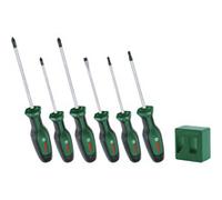 Bosch Set de tournevis haute performance 6 pièces 1600A02W7L acier S2 magnétiseur