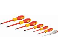 BOSCH Set de tournevis VDE plats/PH 7 pieces 1600A02NF7