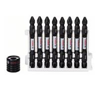 Bosch Set d'embouts de vissage Impact Control, 9 pièces, PH2-PZ2 - 2608522334