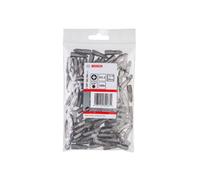 Bosch - Set d'embouts PZ2, longueur 25 mm, 100 pcs 2607001561