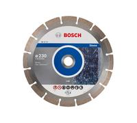 Bosch - Set disques à tronçonner diamantés pour pierre 230x22,23 mm, 10 pcs 2608603238