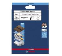 Bosch - Set feuilles abrasives, 115x140 mm, 9 pièces 2608902432