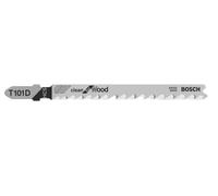 Bosch - Set lames de scie à bois, longueur 100 mm, 100 pièces 2608637877