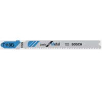 Bosch – Jeu de lames pour scie sauteuse T 118 B – 92 mm – 100 pièces