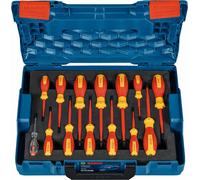 BOSCH Set mixte de tournevis VDE 14 pieces 1600A02NF9