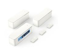 Bosch Smart Home Contact de porte/fenêtre II [+M], capteur intelligent pour le chauffage économe en énergie, utilisation flexible dans le système Bosch Smart Home ou les systèmes Matter, kit de 3