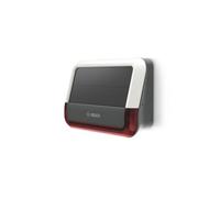 Bosch Smart Home - Sirène extérieure, système d’alarme sans fil avec panneau solaire, alerte par notification