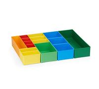 Bosch Sortimo Boxen-Set | Intercalaires pour boîte T3 pour T-Boxx | Idéal mallette à outils vide | Système Norme Outil
