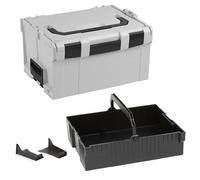 Bosch Sortimo - Caisse L-BOXX 238 - Taille 3 - Avec insert de suspension noir - Système de transport des outils - Caisse de rangement idéale pour les outils