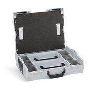 Bosch Sortimo L Boxx 102 | avec Set de Boîtes 2x L Boxx Mini | Taille 1 en Gris Clair | Outils Petit Vide | Idéale Outil sur Bewahrung Box