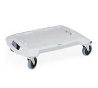 Bosch Sortimo L-Boxx Roller Kit de mallettes à outils vides avec système de transport innovant Gris Compatible avec L-Boxx